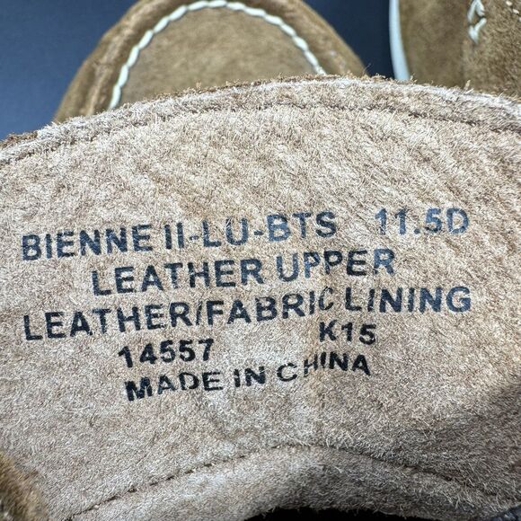 Polo Ralph Lauren Bienne II -LU-BTS Men’s Suede Boat Shoes Size 11.5D 14557 - Picture 5 of 16